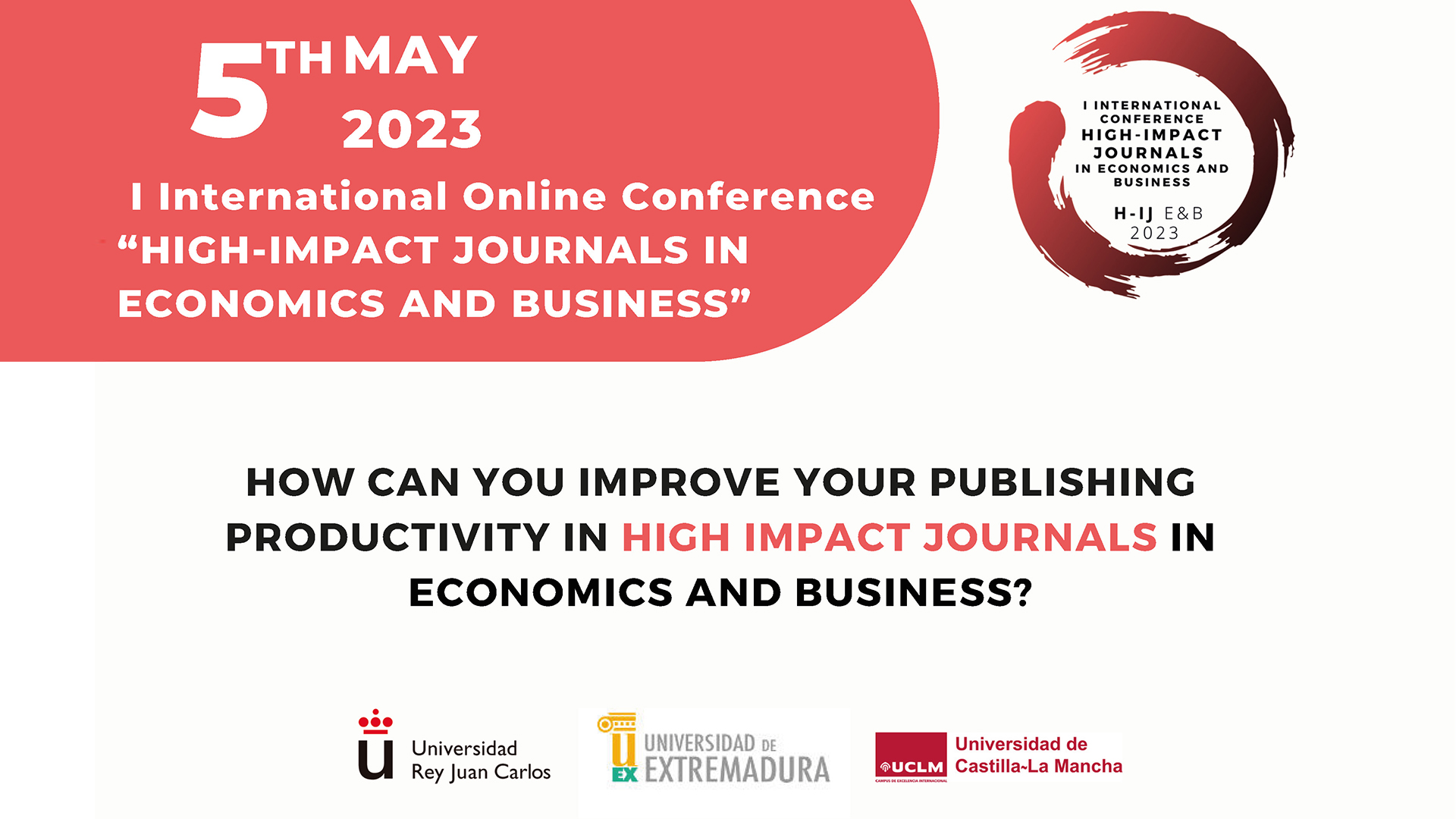 International Online Conference “HIGH-IMPACT JOURNALS IN ECONOMICS AND BUSINESS” - Afternoon session 